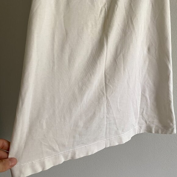 LULULEMON White Racerback High Back Scoop Neck Tank Top Size 4 - Picture 4 of 9